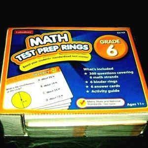 Lakeshore Math Test Prep Rings Grade 6